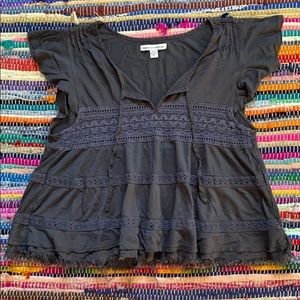 American Eagle Peasant Top